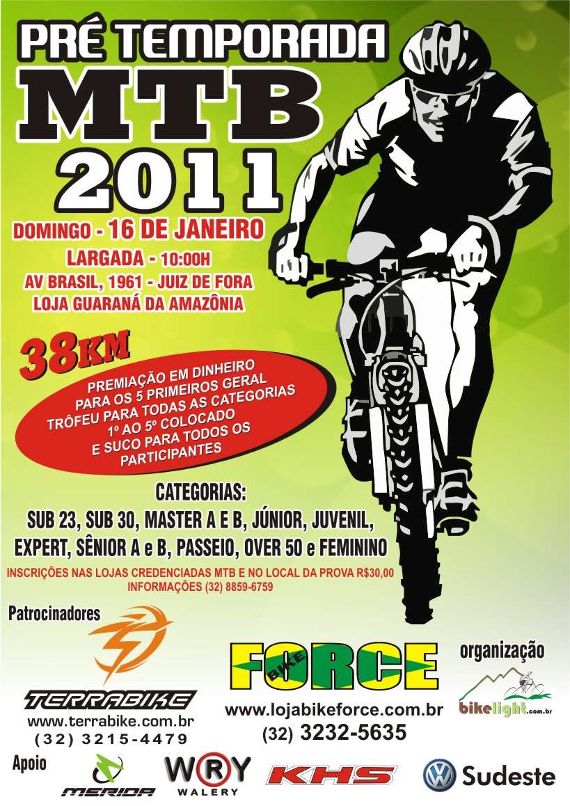 Leia mais sobre o artigo Mountain Bike tem “esquenta” domingo