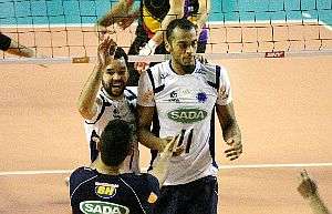 Leia mais sobre o artigo Sada Cruzeiro vence e pega o Sesi na final dia 24