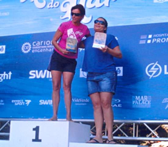 Leia mais sobre o artigo Dulce Lessa vai ao topo do pódio no 1km do Rainha do Mar