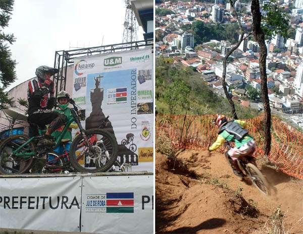 Leia mais sobre o artigo Ciclistas locais vencem Elite no Downhill do Imperador