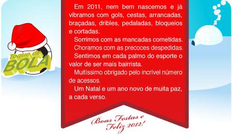 Leia mais sobre o artigo Muitíssimo obrigado. Assista à nossa TV. E saiba que 2012 será especial