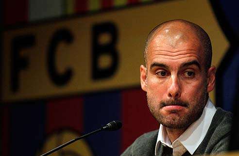 Leia mais sobre o artigo Guardiola, 13 títulos em quatro anos, anuncia saída do Barcelona