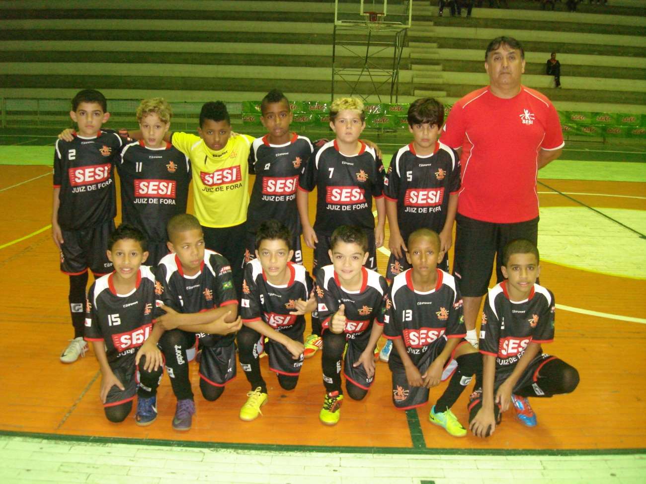 Leia mais sobre o artigo Sesi JF é 100% no Mineiro de Futsal Sub-11