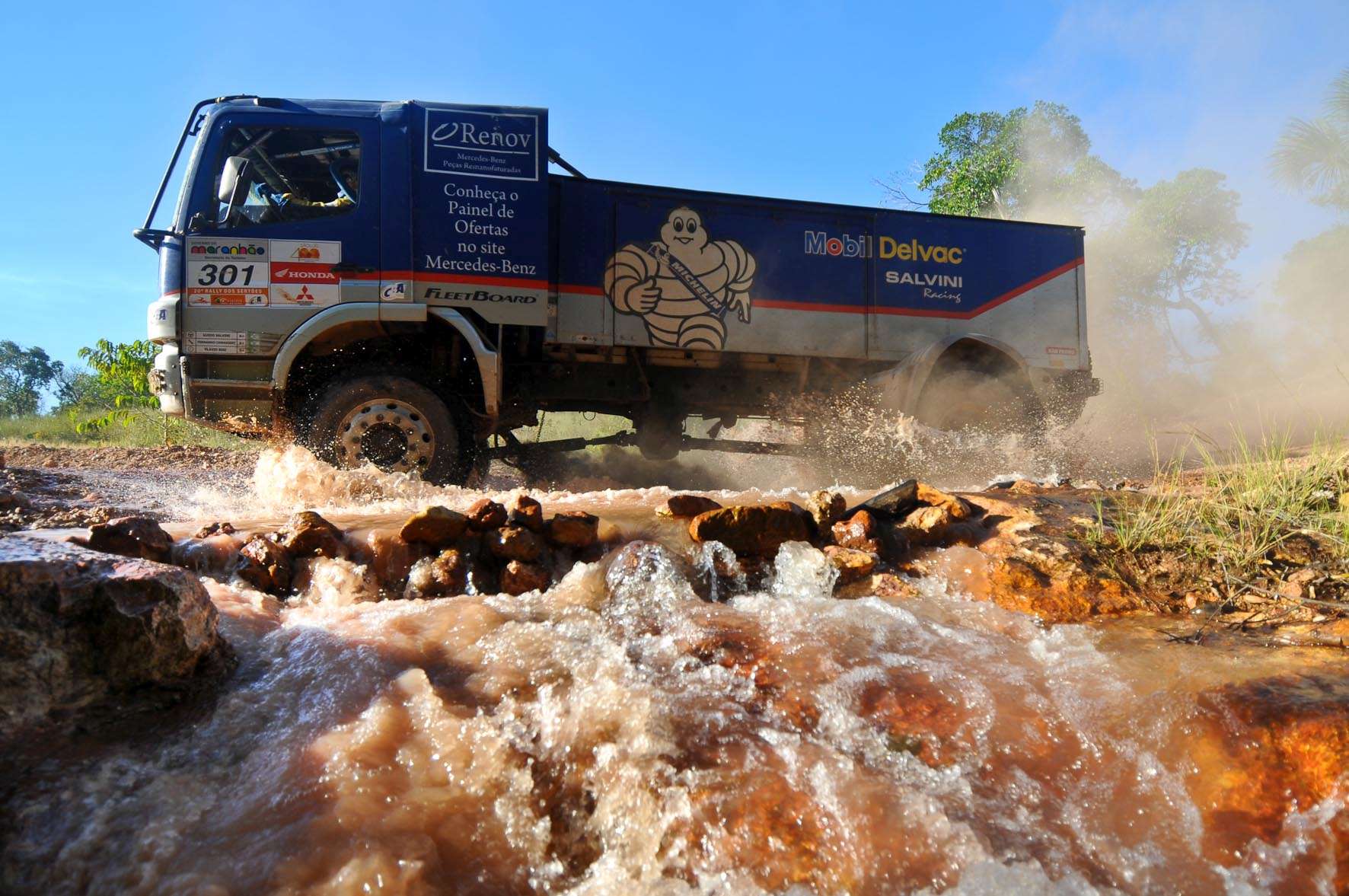 Leia mais sobre o artigo Equipe de Bisi já lidera entre caminhões pesados no Rally dos Sertões