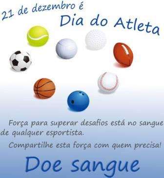 Leia mais sobre o artigo Ei, atleta! Você tem sangue na veia? Tem gente precisando dele