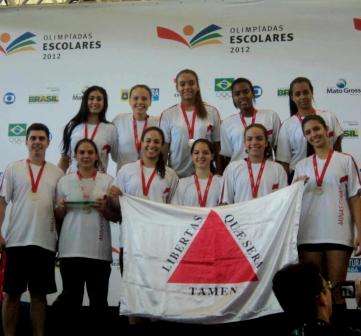 Leia mais sobre o artigo Matias fica com o vice no Handebol feminino das Olimpíadas Escolares 2012