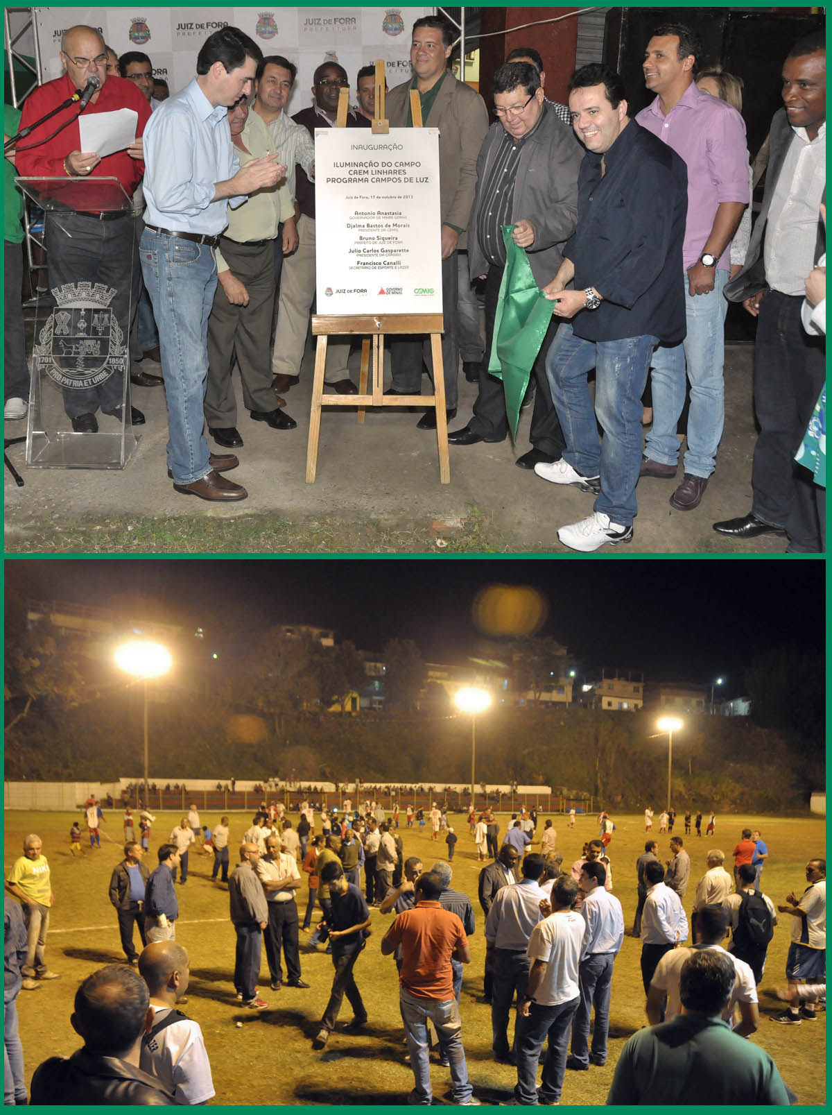 Leia mais sobre o artigo Campo do Linhares tem iluminação inaugurada