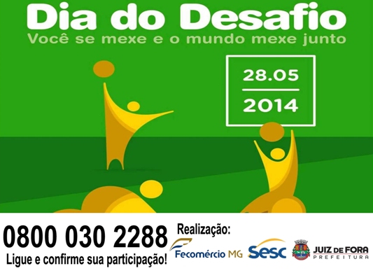 Leia mais sobre o artigo Dia do Desafio: Juiz de Fora compete com cidade chilena nesta quarta