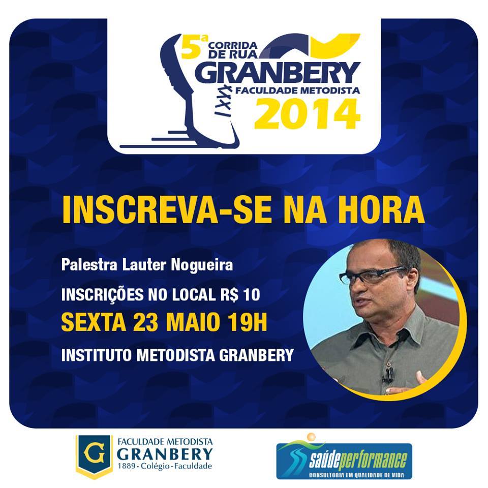 Leia mais sobre o artigo Treinador dá dicas para Corrida do Granbery e Lauter anuncia temas da palestra
