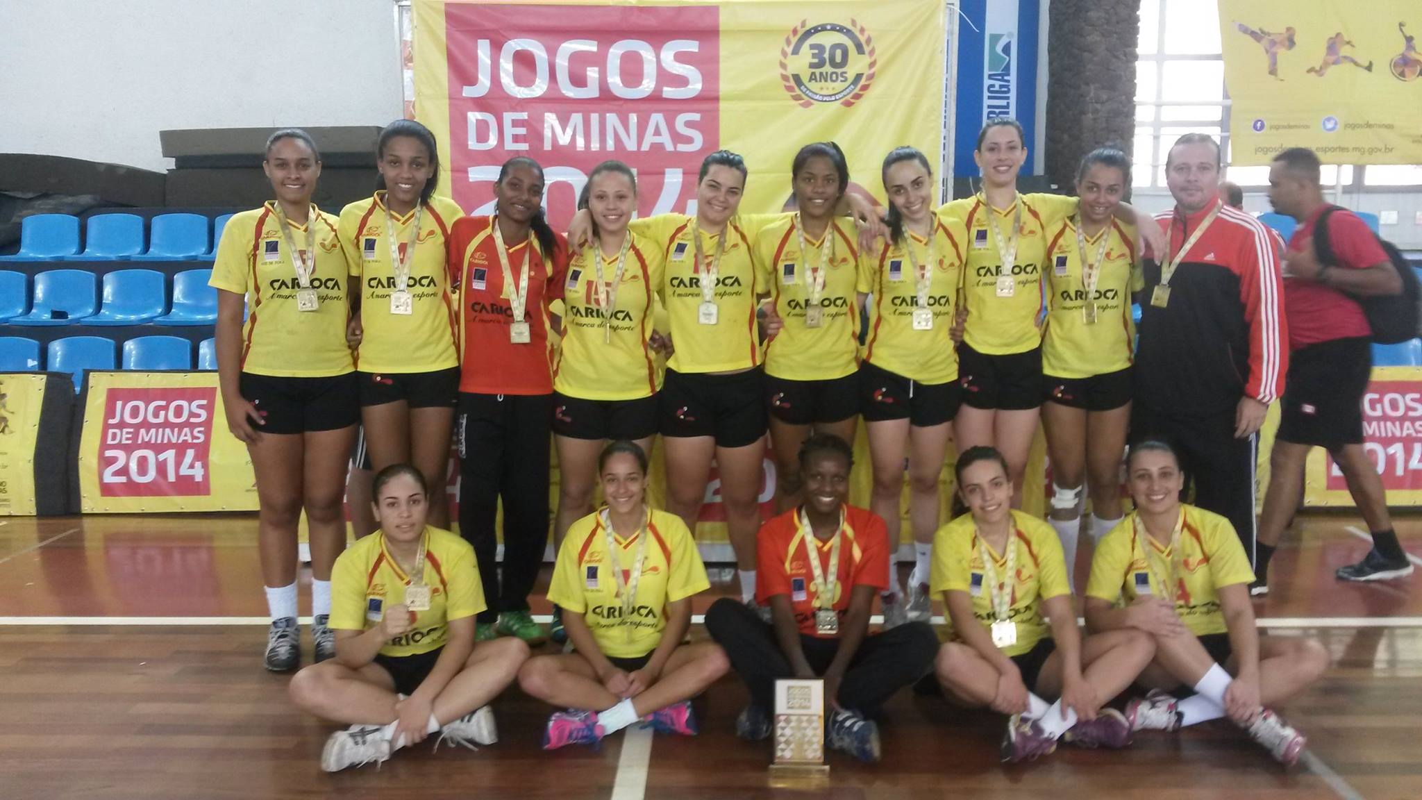Leia mais sobre o artigo Confira as campeãs juizforanas de etapa regional dos Jogos de Minas no handebol. Masculino é prata