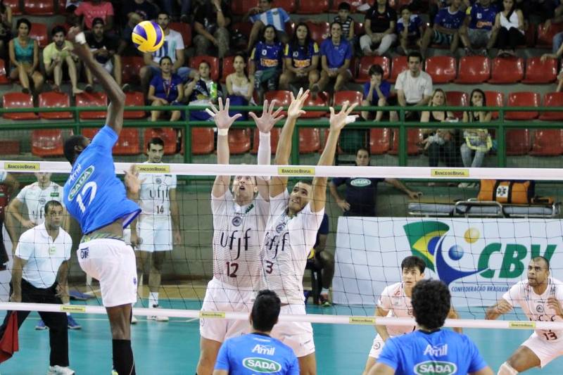 Leia mais sobre o artigo Diferente torneio, mesmo adversário: pela Superliga, UFJF enfrenta Sada no sábado
