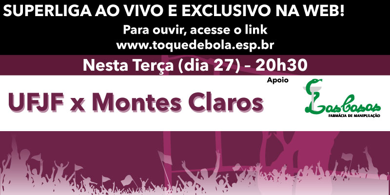Leia mais sobre o artigo É vencer ou vencer: com cara de decisão: UFJF recebe Montes Claros e Toque transmite