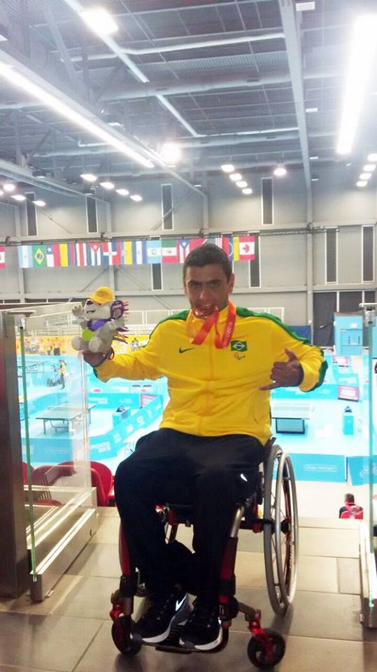 Leia mais sobre o artigo Alexandre Ank é bronze no Individual nos Jogos Parapan-Americanos de Toronto