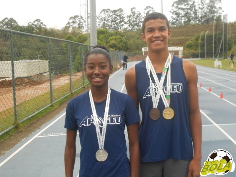 Leia mais sobre o artigo Conheça  João Victor e Noemi Alves, promessas do atletismo local que já brilham