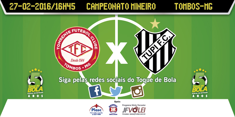 Leia mais sobre o artigo Pela bola e contra intranquilidade, Tupi visita o Tombense. Siga pelo Toque