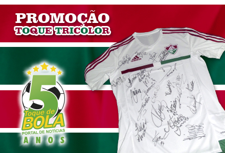Leia mais sobre o artigo Toque de Bola lança nova promoção: camisa oficial e autografada do Fluminense. Saiba como concorrer