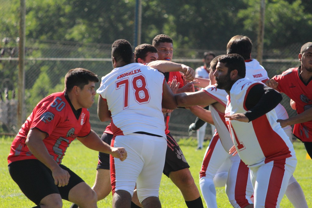 Leia mais sobre o artigo Futebol Americano: JF Red Fox e JF Mamutes estreiam com vitória no Torneio NoPad