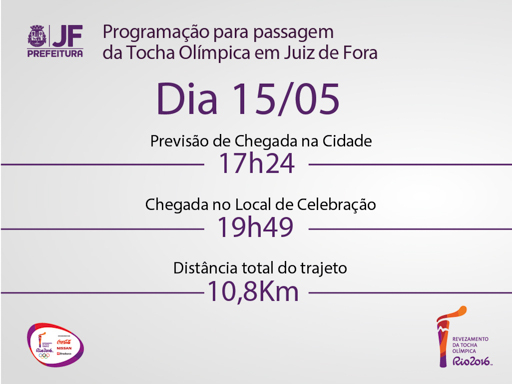 Leia mais sobre o artigo Prefeitura divulga detalhes da passagem da tocha olímpica em JF. Veja roteiro completo