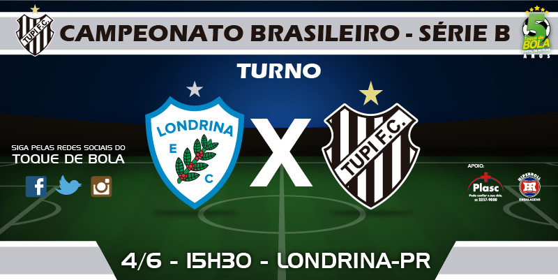 Leia mais sobre o artigo Ainda em busca de equilíbrio, Tupi reencontra Londrina precisando pontuar na Série B