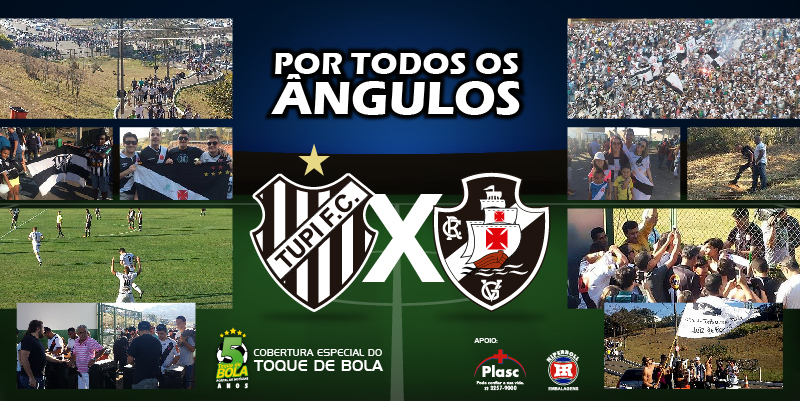 Leia mais sobre o artigo Cobertura de Tupi x Vasco pelo Toque de Bola ainda repercute. Estava lá? Veja dezenas de fotos