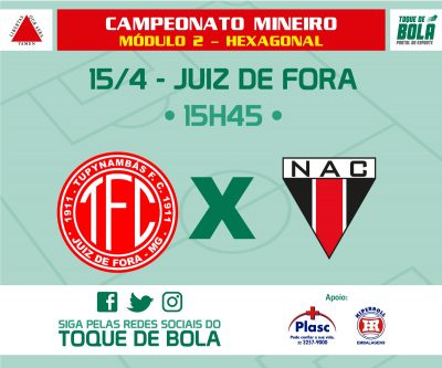Leia mais sobre o artigo Tupynambás x Nacional pelo hexagonal