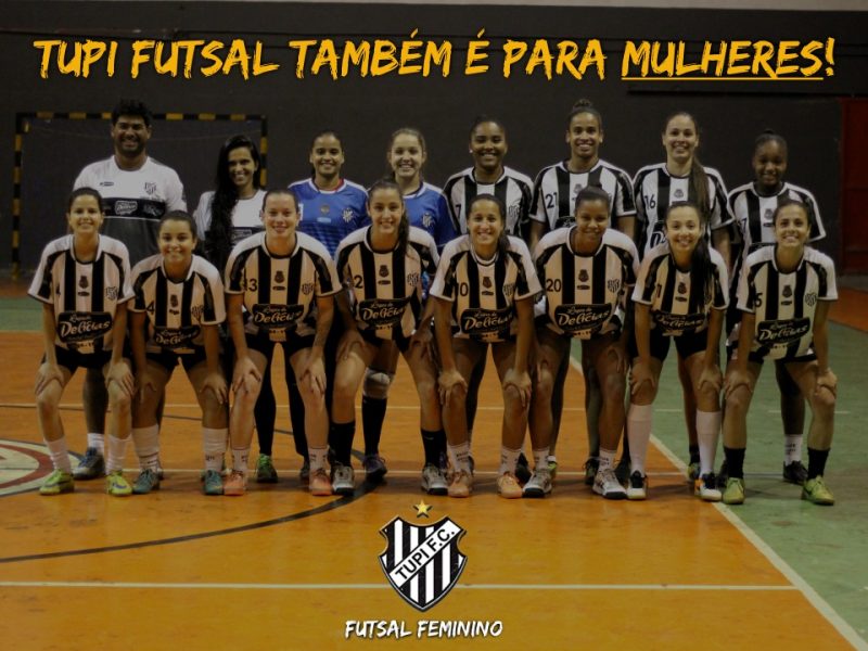 Leia mais sobre o artigo Futsal feminino do Tupi em ação no Baeta