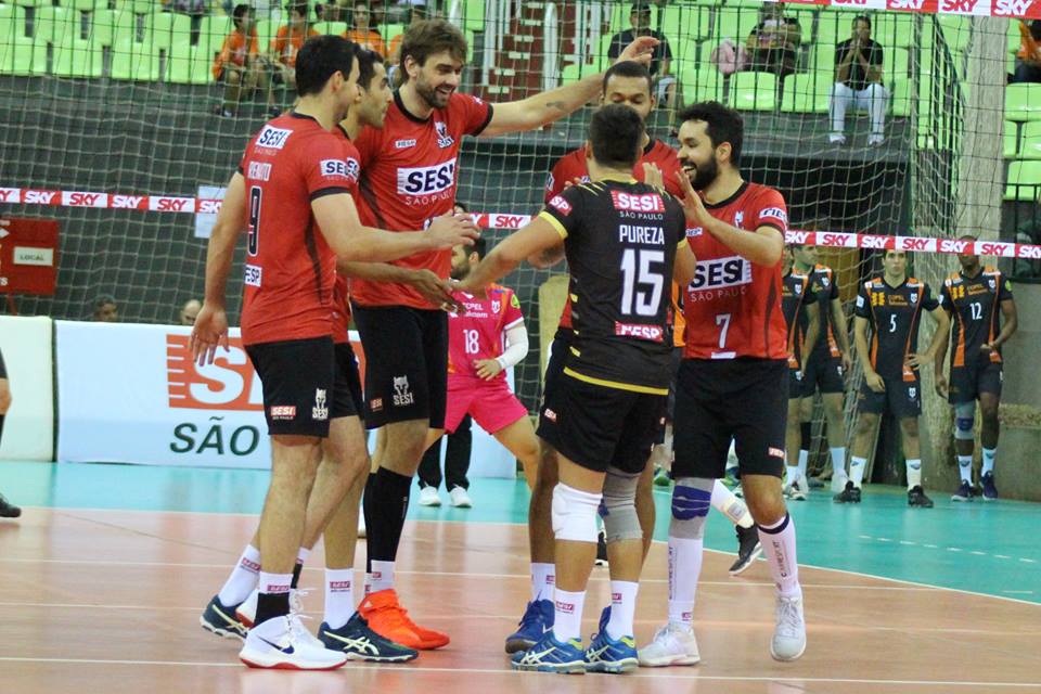 Leia mais sobre o artigo JF Vôlei encara o Sesi-SP, que reencontra a torcida em ginásio ampliado