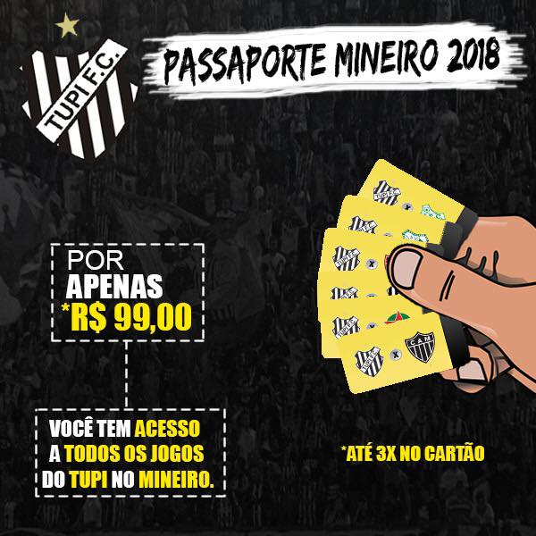 Leia mais sobre o artigo Tupi anuncia Passaporte Mineiro 2018