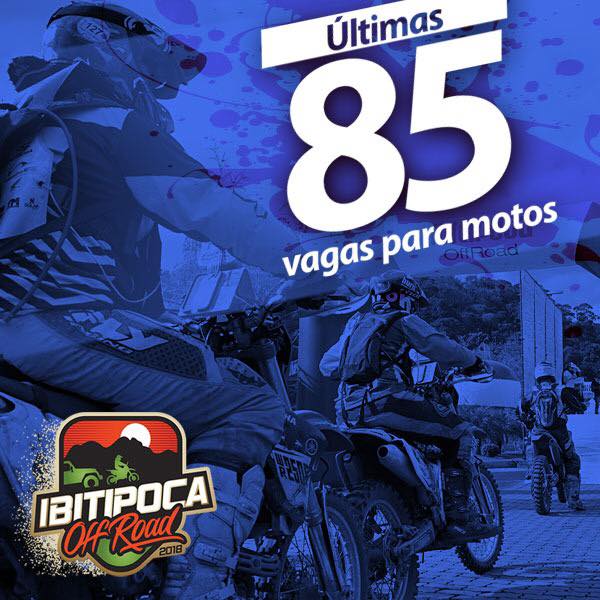 Leia mais sobre o artigo Restam 85 vagas nas motos
