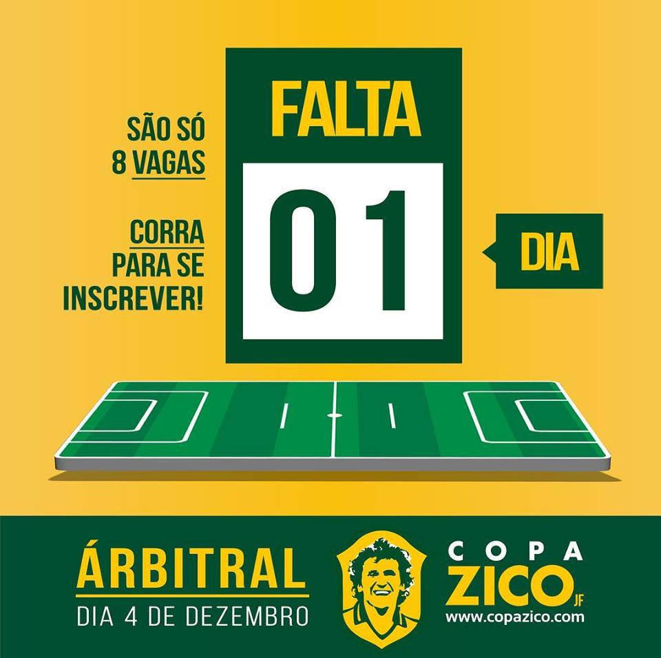 Leia mais sobre o artigo Copa Zico Verão Juiz de Fora: última chamada!