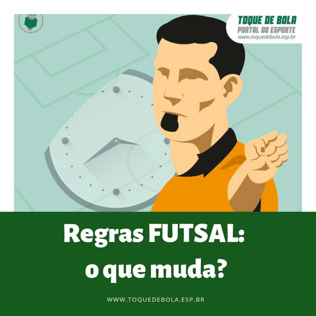 Leia mais sobre o artigo Futsal! Saiba as principais mudanças nas regras para a atual temporada