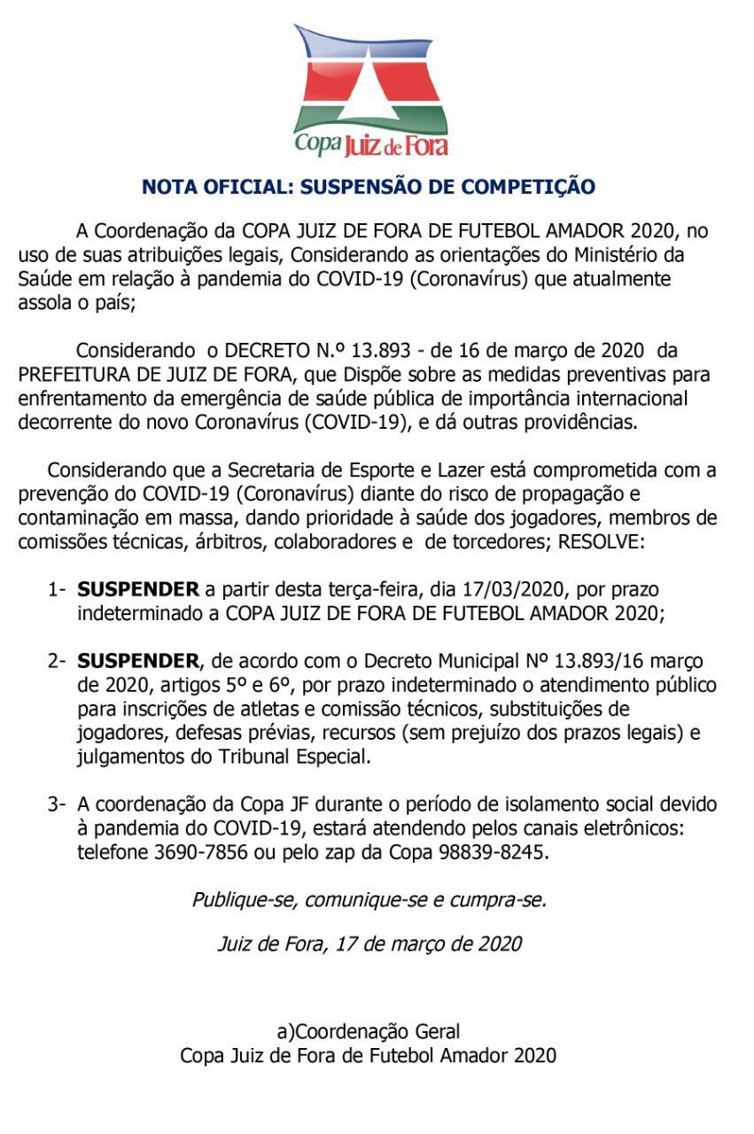 Leia mais sobre o artigo Veja programas e eventos suspensos em JF!