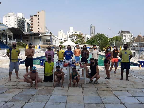 Leia mais sobre o artigo Para motivar e avaliar! Bom Pastor disputa Copa Brasil Virtual de Natação