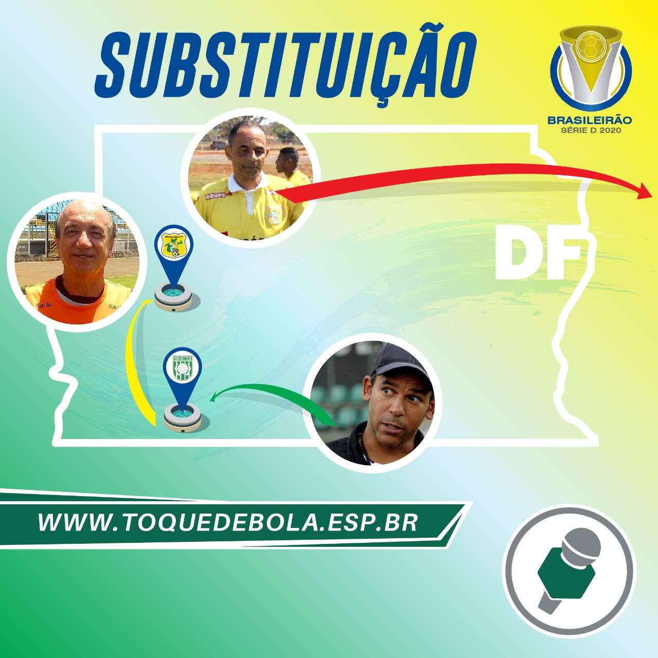 Leia mais sobre o artigo Na Série D, treinador dorme no Gama e acorda no rival Brasiliense