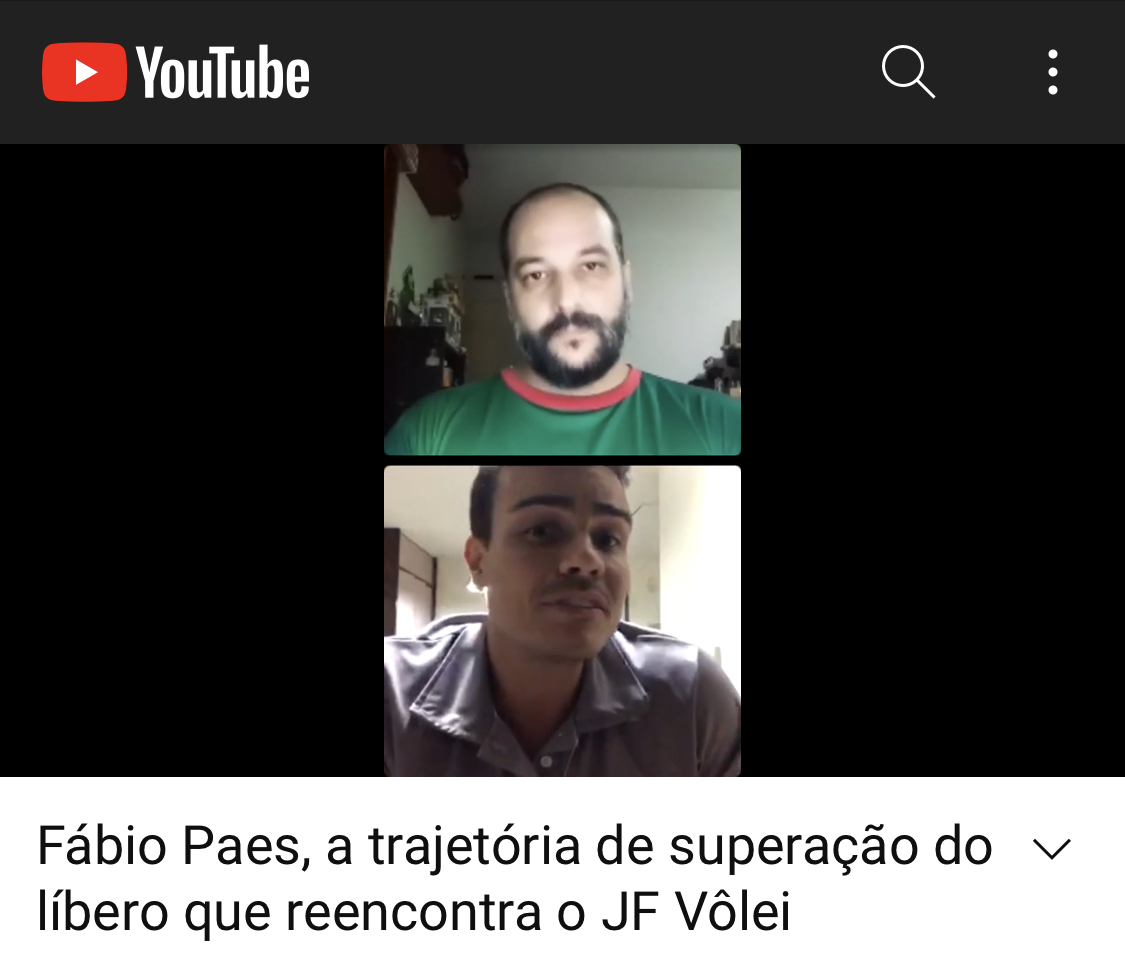 Leia mais sobre o artigo Confira a Live Especial com o líbero Fábio Paes: a trajetória de superação