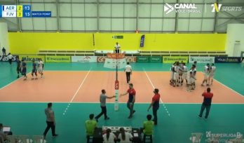 É vencer e voltar à elite: JF Vôlei na frente na semi da Superliga B!