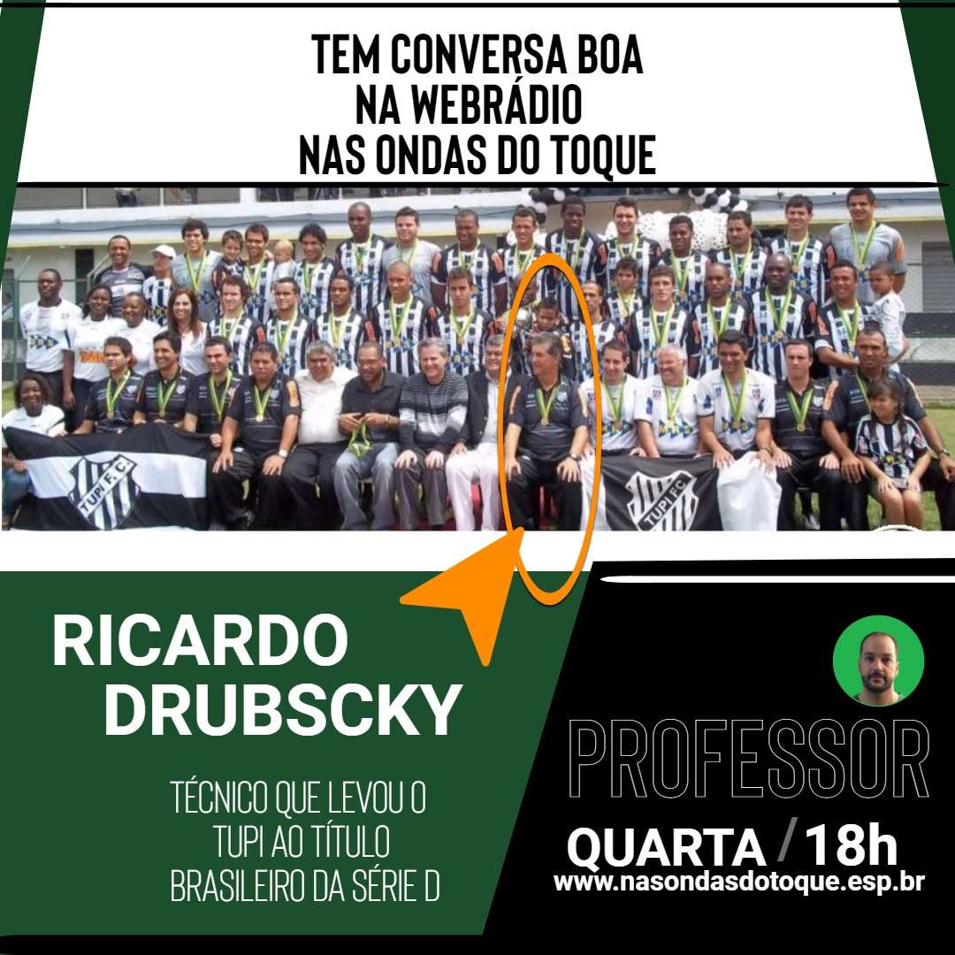 Leia mais sobre o artigo “Prancheta”: professor Ricardo Drubscky é atração Nas Ondas do Toque