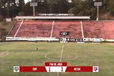 Leia mais sobre o artigo Tupi leva gol nos acréscimos e fica no empate com o Betim!