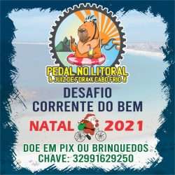 Pedal no Litoral: aventura solidária entre JF e Cabo Frio!