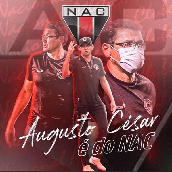 Leia mais sobre o artigo Nacional de Muriaé anuncia Augusto César como treinador