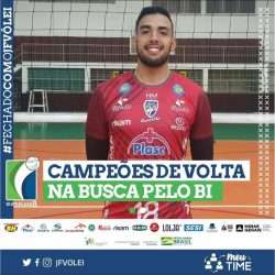 JF Vôlei anuncia novo levantador e confirma maioria do elenco de 2022!