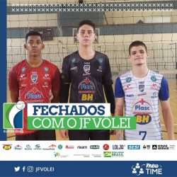 JF Vôlei anuncia novo levantador e confirma maioria do elenco de 2022!