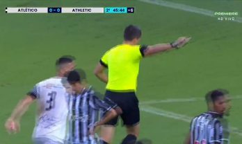 Álvaro Quelhas analisa lance polêmico de Atlético-MG 1 x 0 Athletic