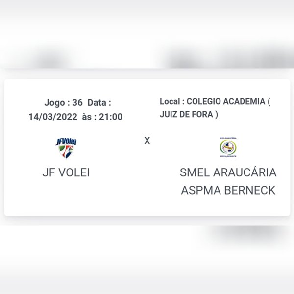 Leia mais sobre o artigo CBV muda data de JF Vôlei x Araucária pela 8ª rodada da Superliga B