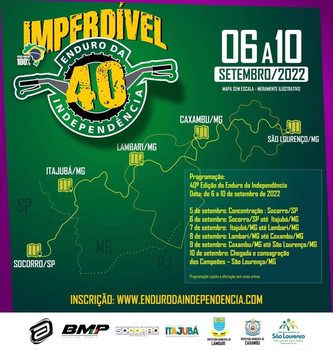 Leia mais sobre o artigo 40º Enduro da Independência: cinco dias de prova em edição histórica