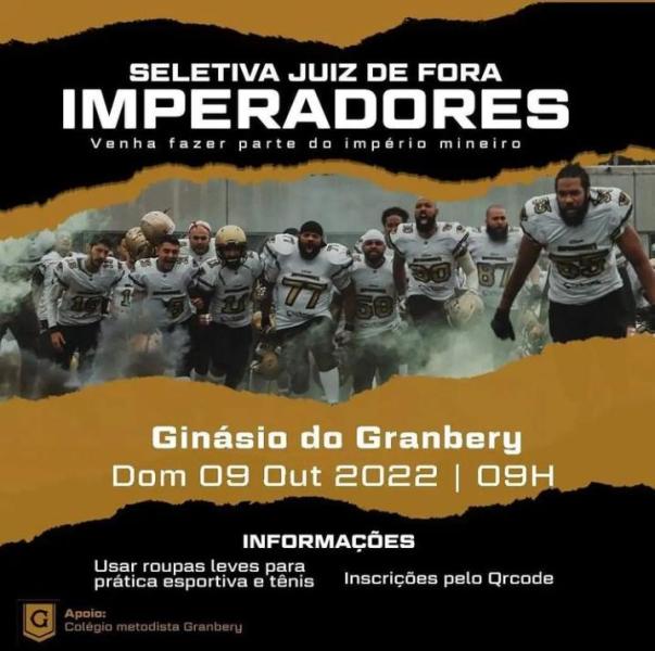 Leia mais sobre o artigo Juiz de Fora Imperadores anuncia seletiva. Veja como participar