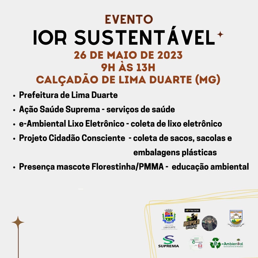 Leia mais sobre o artigo IOR Sustentável é atração em Lima Duarte