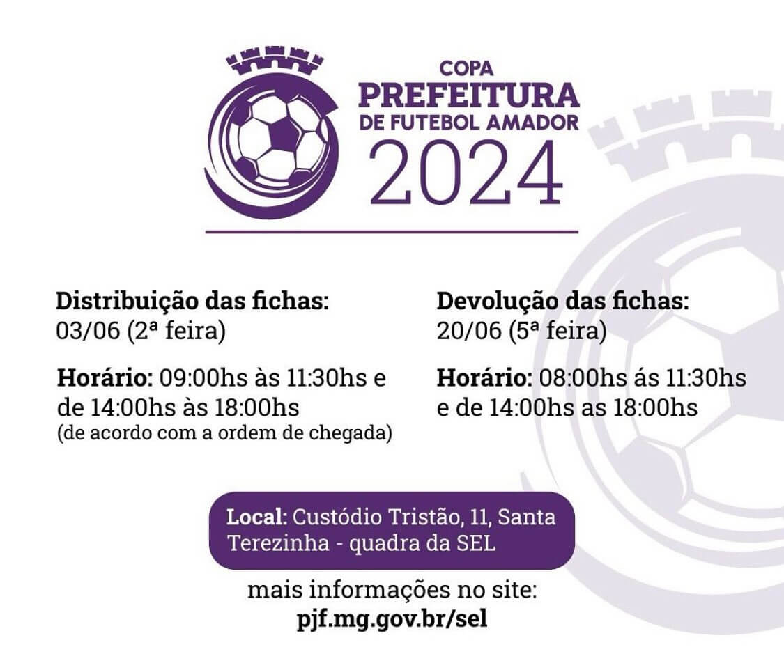 Leia mais sobre o artigo Copa Prefeitura de Futebol Amador define data da distribuição das fichas
