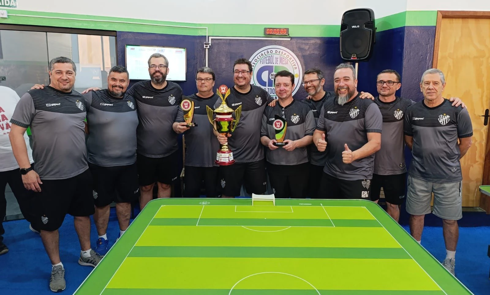Leia mais sobre o artigo Tupi comemora título do 32º Mineiro Interclubes de Futebol de Mesa