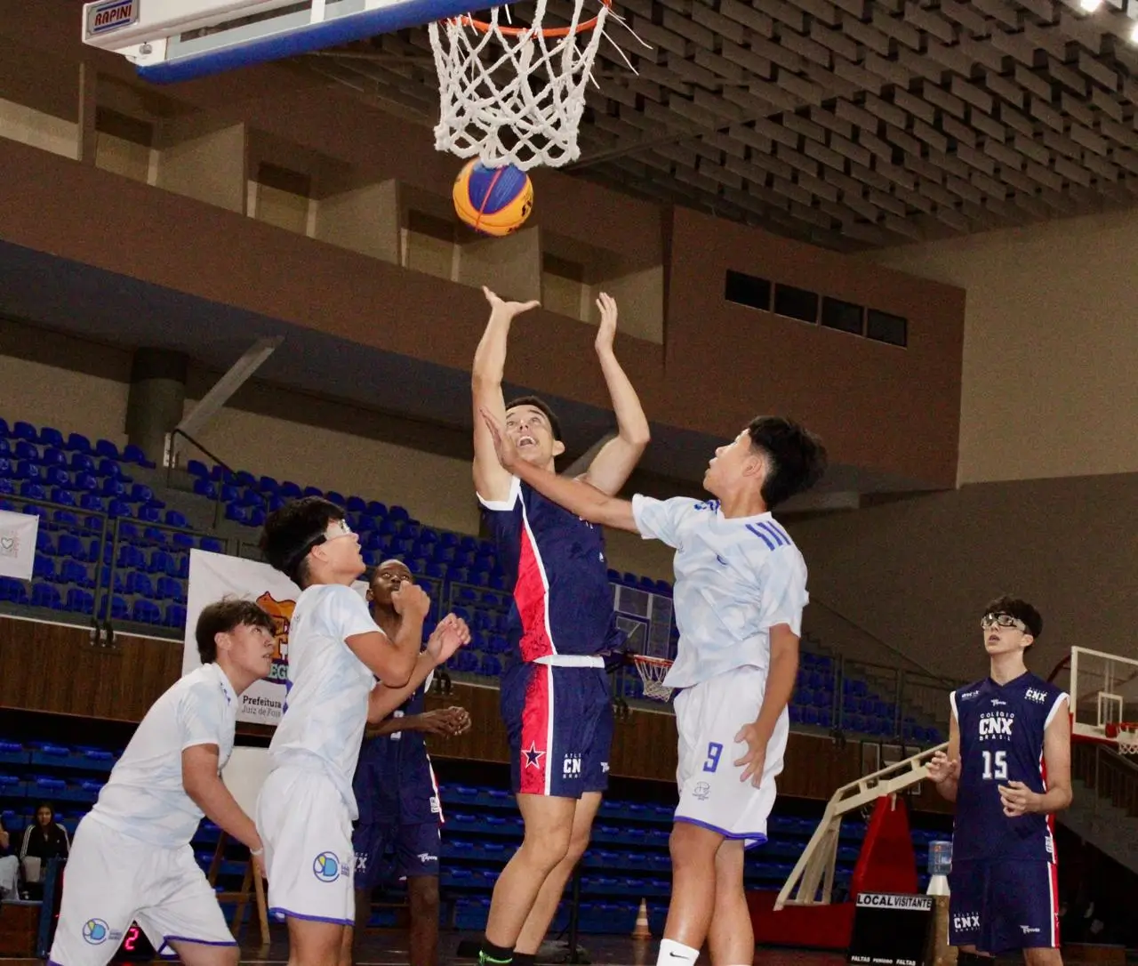 Leia mais sobre o artigo Intercolegiais 2025: campeões, resultados e classificação completa do basquete 3×3